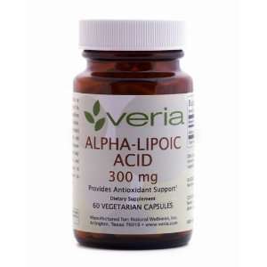  Veria   Alpha Lipoic Acid 300 mg (60 Vegetarian Capsules 
