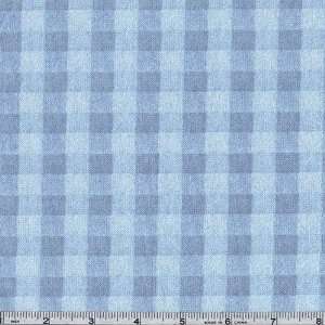    Wide Flannel Plaid Sky Fabric By The Yard Arts, Crafts & Sewing