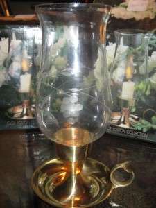 brass chamberstick olde boston candle holder International Silver Co 