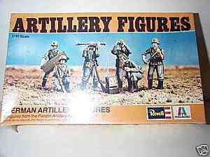 REVELL 1/35 SCALE WWII GERMAN ARTILLERY FIGURES MIB  