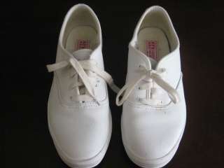 Womens Size 7M Hanes Herway Tap Shoes White Pink Nice  