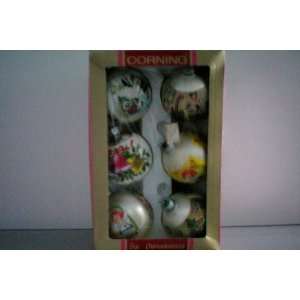  Vintage Christmas Ornaments Made by Corning    Raggedy Ann 