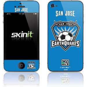  Skinit San Jose Earthquakes Vinyl Skin for Apple iPhone 4 