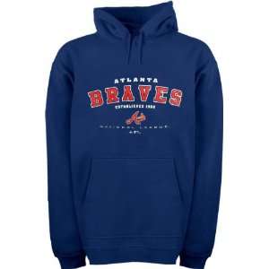  Atlanta Braves Navy Ambush Hooded Sweatshirt Sports 