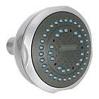Symmons Square Shower Head w/ Rubber Nozzles & Nickel Polished Metal 