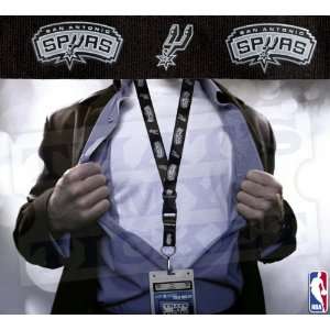  San Antonio Spurs NBA Lanyard Key Chain and Ticket Holder 