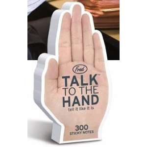  Talk to the Hand Notepad