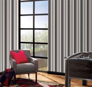 DiSnEy Striped Red Blue White Gray Wallpaper Room Decor  