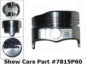   58 59 60 61 KEITH BLACK FORGED 4 STROKER PISTONS .030,040,060  