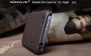   Hard Cover Case + Screen Protector for Alcatel One Touch OT 995 Ultra