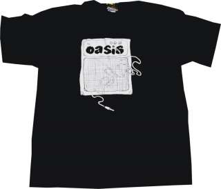 Oasis Guitar Amp Logo Mens Tee Shirt PICK SIZE NEW  