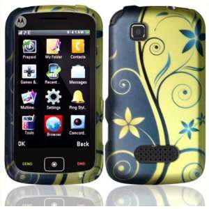  Royal Swirl Design Hard Case Cover for Motorola EX124G 