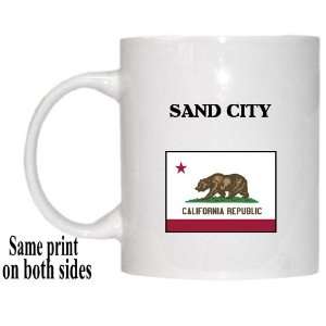  US State Flag   SAND CITY, California (CA) Mug 