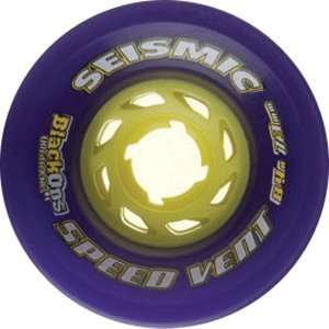  SEISMIC SPEED VENT 73mm 84a TRAN.PUR/YEL (Set Of 4)
