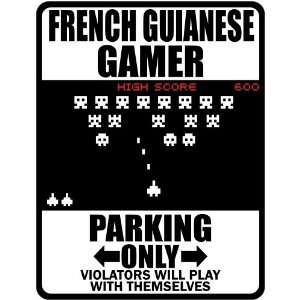 French Guianese Gamer   Parking Only ( Invaders Tribute   80S Game 