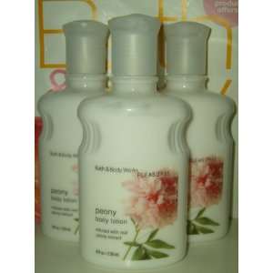  BATH & AND BODY WORKS  PEONY  BODY LOTION  NEW LOT OF 3 