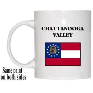  US State Flag   CHATTANOOGA VALLEY, Georgia (GA) Mug 