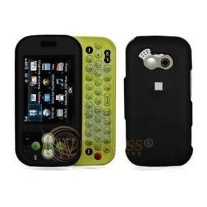  LG Etna/Neon GT365 Black Rubber Feel Hard Case Cover w 