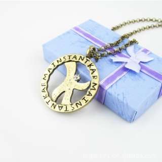 Korean 2PM Dream High Kim Hyun Joong K Lucky Star Necklace + Gift Box 