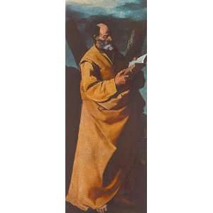   Francisco Zurbaran   32 x 84 inches   Apostle St An