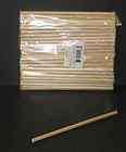 Lot of 100 Unfinished Wood Dowels, Round, 1/4 x 7 ~  