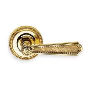  Omnia 235 US3 PA 235 Lever Polished Brass Passage Leverset 