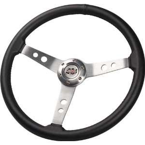  G Force 4754 17 Aluminum Steering Wheel W/1.5 Dish 