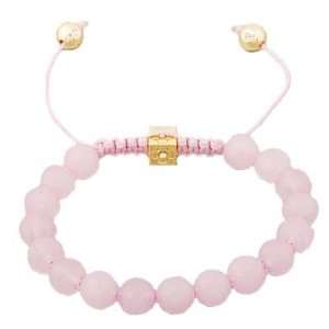  Macrame Bead Wrap Bracelet With Rose Quarts Beads Jewelry