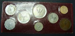 ISRAEL 1949/52/57 UNC. 8 COINS SET 5 TO 250 PRUTOT  