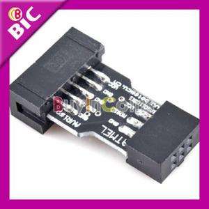 10 Pin to Standard 6 Pin Adapter Board For ATMEL AVRISP USBASP STK500 