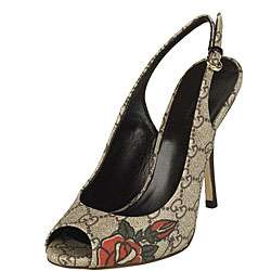 Gucci Womens Tattoo Fiore High heel Shoes  