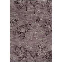 Hand tufted Gray Azimuth Polyester Rug (33 x 53)  