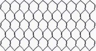 Vinyl Coated Wire Utility/Chicken Fence/Fencing 2x75  