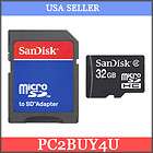 SANDISK 32GB Micro SD HC Memory CARD FOR HTC HD Mini