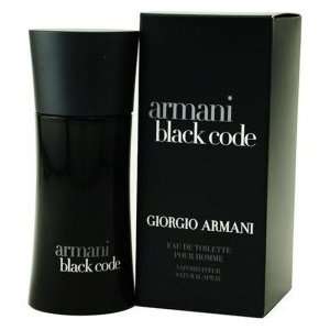  ARMANI BLACK CODE FOR MEN NATURAL SPRAY 1.7 OZ. / 50 ml 