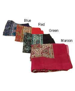 Hand made Paisley Silk Scarves (India)  
