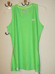   28 UNDER ARMOUR HG WOMENS FITTED TANK TOP RUNNING 883814991456  