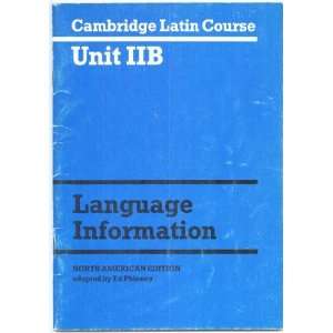   Cambridge Latin Course) (9780521288750) North American Cambridge