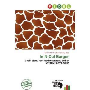  In N Out Burger (9786135984439) Christabel Donatienne 