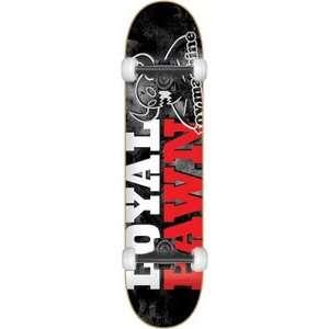 Toy Machine Loyal Pawn Complete Skateboard   7.62 Black w/Mini Logos 