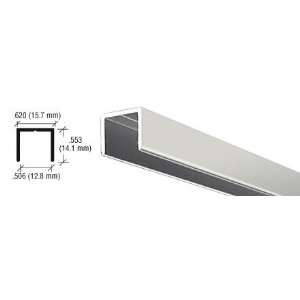 CRL Brite Anodized Aluminum 1/2 U Channel by CR Laurence  