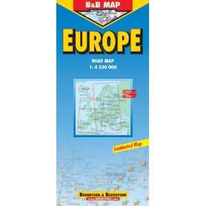  Europe (Road Maps) (9783897076013) Books