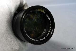   f3 8 close focus zoom lens general info sn 22804482 made in japan