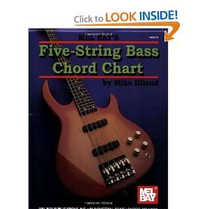  Mel Bay 5 String Bass Chord Chart (9780786664887) Mike 