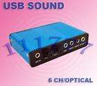 usb 6 channel 5 1 external audio sound card s