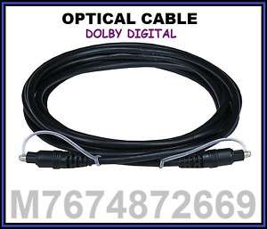 50 Foot Feet Dolby Digital Optical Audio Cable Wire New  