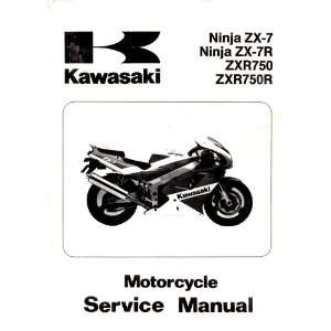  Kawasaki Ninja ZX 7, Ninja ZX 7R, ZXR750, ZXR750R 