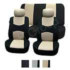 Fabric Seat Covers Airbag Compatible & Split Rear Beige   Final Sale 