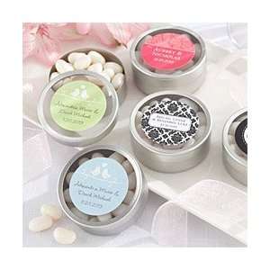 Simply Sweet Round Favor Tins with Custom Labels  Kitchen 