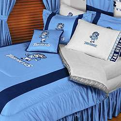 NCAA NORTH CAROLINA TARHEELS Twin Comforter BEDDING SET  